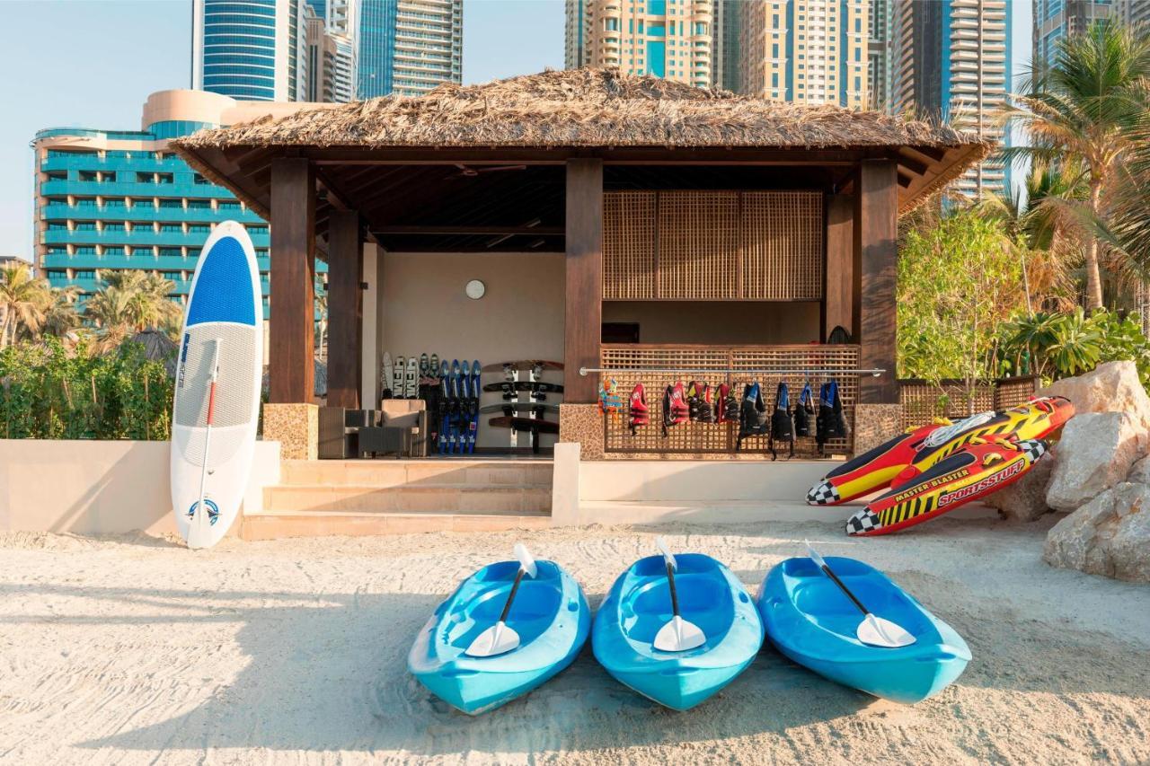 Le Meridien Mina Seyahi Beach Resort & Waterpark Дубай Екстериор снимка The Beach Hut