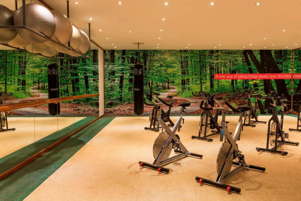 Le Meridien Mina Seyahi Beach Resort & Waterpark Дубай Екстериор снимка The gym at the hotel